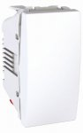 MGU3.103.18 Перемикач прохідний 1-клавішний сх6 1мод. білий Unica Schneider Electric