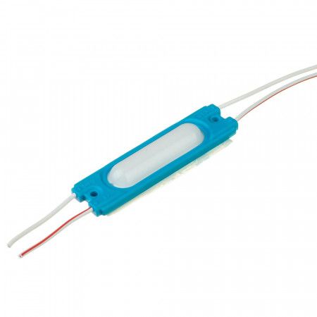 Світлодіодний модуль матовий 12V COB 1,5Вт 1 діод IP65 Standart синій