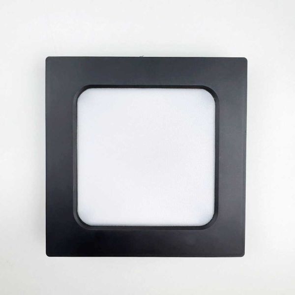 Светильник встроенный точечный Violux Frame 12W 4200K квадрат 220V IP20 черный