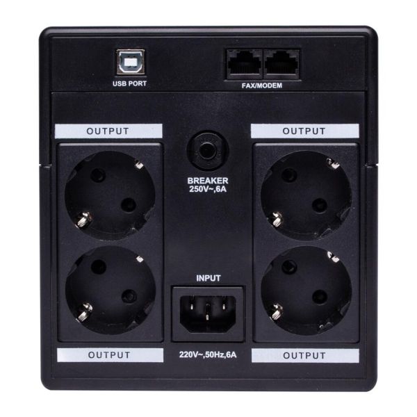 ИБП LP LogicPower линейно-интерактивный LPM-U1100VA-P 770Вт