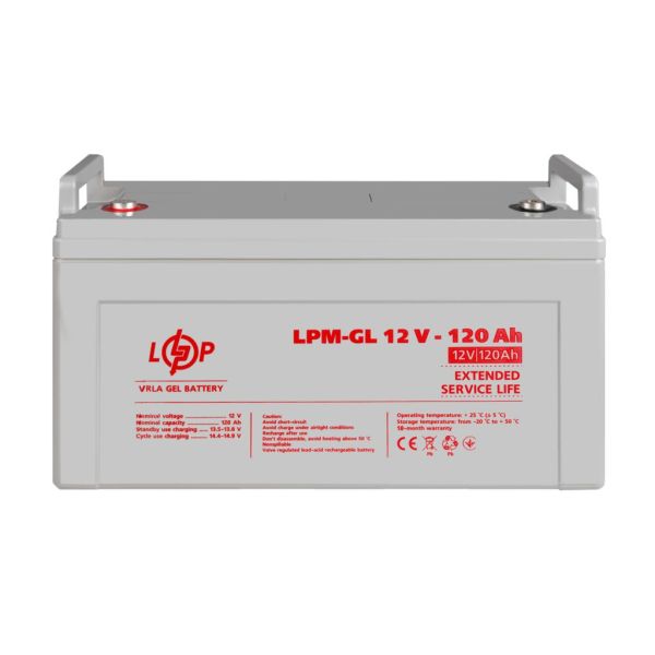 Аккумулятор гелевый LP LogicPower LPM-GL 12V - 120Ah