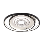 Світильник Led smart Violux Galaxy пульт 100W 3000-5000K IP20 коло біло-чорний
