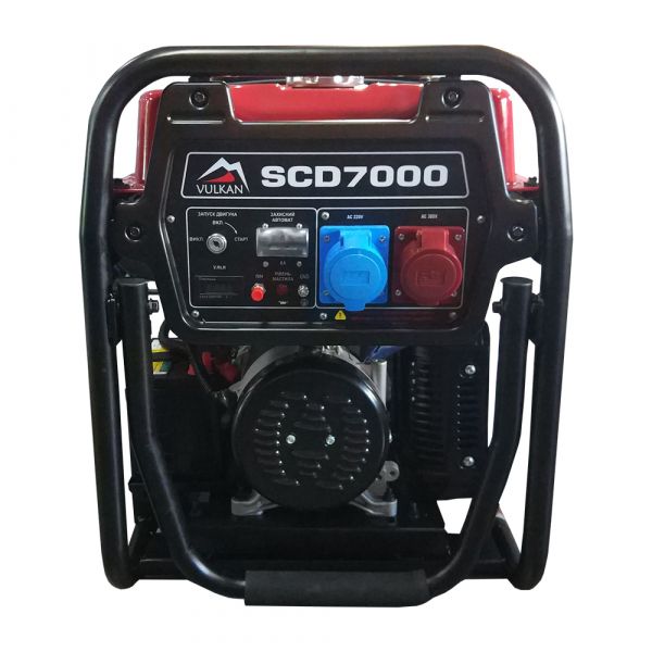 Генератор дизельний Vulkan SCD7000TЕ