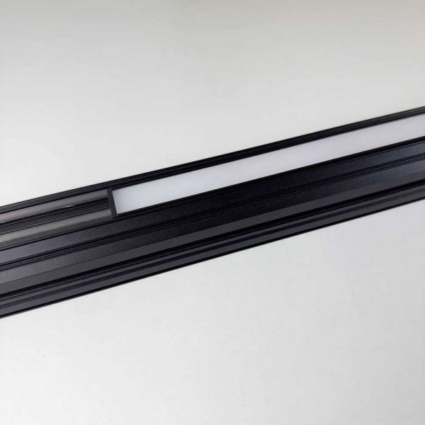 Світильник трековий магнітний Violux UST-L 10W 800Lm 3000К 48V чорний