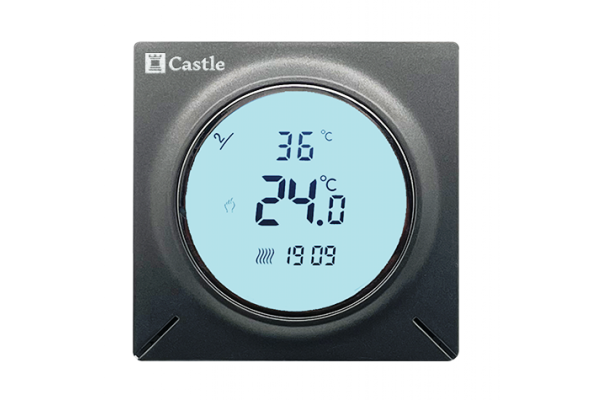 Терморегулятор програмований з Wi-Fi Castle AC829H-Grafite графіт
