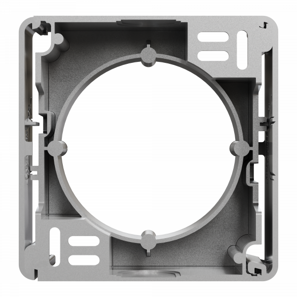 Коробка для поверхневого монтажу, 1-пост, Алюміній Sedna Design Schneider Electric SDD113901