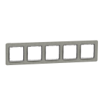 Рамка 5-постова Бетон Sedna Elements Schneider Electric SDD390805