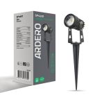 Светильник светодиодный грунтовый на колышке Ardero SP4601 зеленый свет