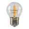 Лампа светодиодная 2W E27 Velmax V-Filament-G45 оранжевая