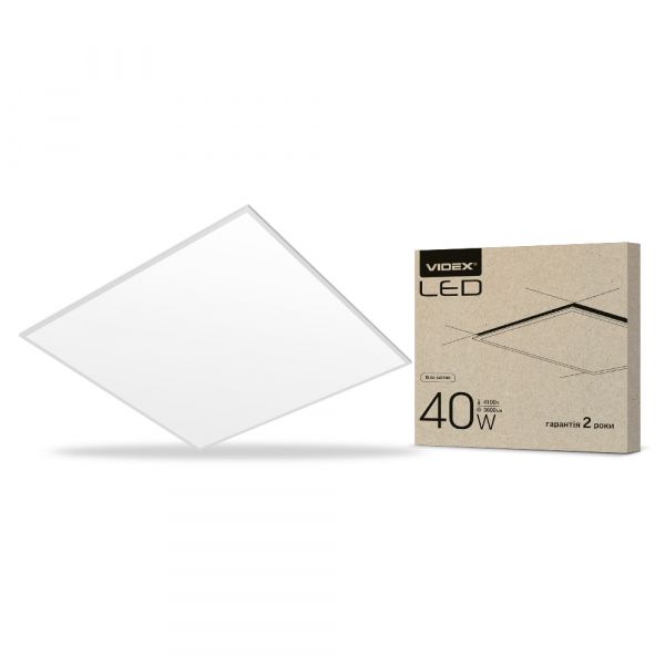 LED панель VIDEX 40W 4100K матовая