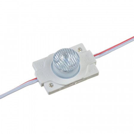 Светодиодный инжекторный модуль 12V SMD3030 1,5Вт 1 диод IP65 Standart теплый белый