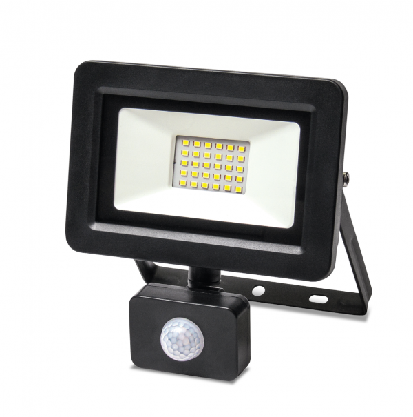 Прожектор LED Vestum з датчиком руху 30W 2900Лм 6500K 175-250V IP65