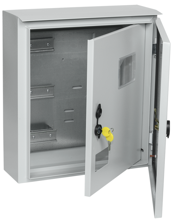 Корпус мет. распределительный для счетчика ЩУ 3/1-1 74 У1 IP54 IEK MKM51-N-09-54