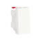 NU310618 Вимикач 1-клавішний кнопковий схема 1, 10А, 1 модуль Schneider Electric Unica New білий