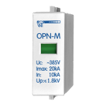 Картридж змінний Новатек OPN-M 10kA 380 VAC до обмежувача перенапруги 1S, 3S, 4S