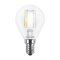 Світлодіодна LED лампа MAXUS прозора (філамент) G45 4W яскраве світло E14 (1-LED-548)