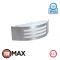 Світильник фасадний 1xE27 Horoz Mango-2 матовий хром