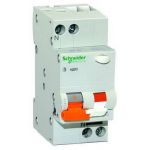 Дифференциальный автоматический выключатель АД63 2п 25A C 30мА Schneider Electric 11474