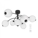 Світильник люстра Ardero led al6477-1ard Prima Nero 60Вт 3000-6000К 5760Лм пульт чорний
