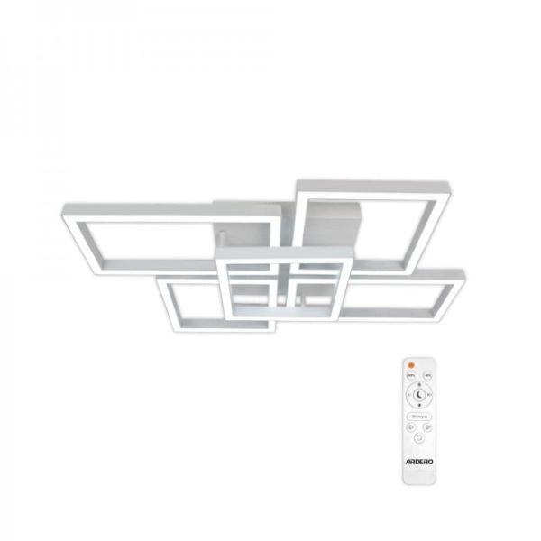 Світильник люстра Ardero led al6495-1ard Urban 95В 3000-6000К 6050Лм пульт білий