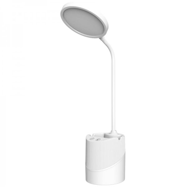 Лампа настольная Ardero led аккумуляторная de1740ard 5Вт max 240Лм 5000К белый