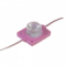 Светодиодный модуль инжекторный 12V SMD3030 1,5Вт 1 диод IP65 Standart розовый