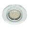 Вбудований світильник MR16 срібло з LED підсвіткою SMD3014 12leds (6500K) Feron 8060-2