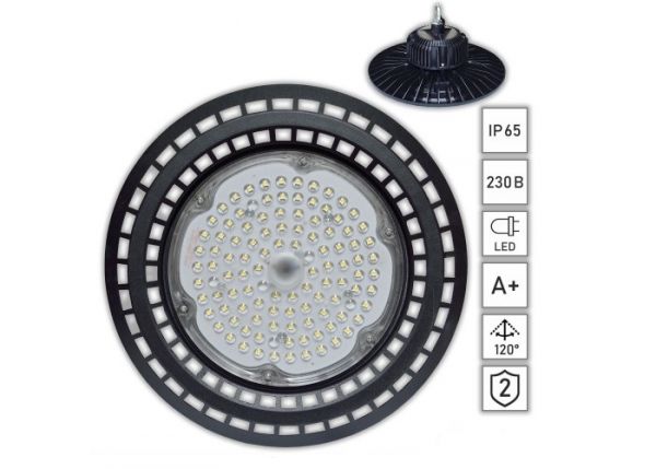Світильник для високих приміщень 50W HIGH-BAY IP65 6200K FB-50-65-SMD-U