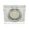 Вбудований світильник MR16 срібло з LED підсвіткою SMD2835 12leds (6500K) Feron 8170-2