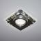 Вбудований світильник MR16 срібло з LED підсвіткою SMD2835 12leds (6500K) Feron 8170-2