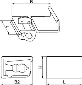 Зажим ЗПО-1 0,5-1,5 мм2 красный 100шт IEK UMR-10-3-100