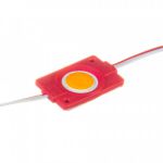 Светодиодный модуль круглый 12V COB 2,4Вт 1 диод IP65 Standart красный
