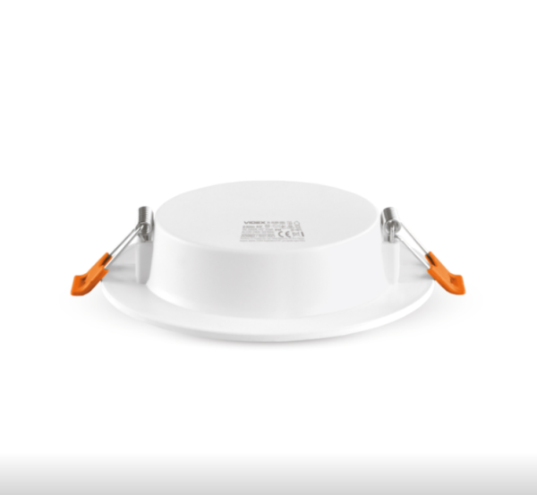 Світильник вбудований Led точковий Videx коло 9W 5000K 830Lm 230V IP44 145х26mm білий