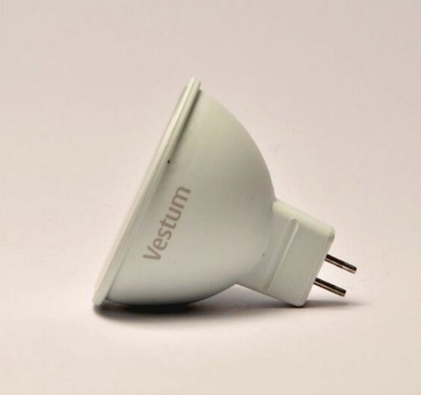 Лампа LED Vestum MR16 3W 3000K 220V GU5.3