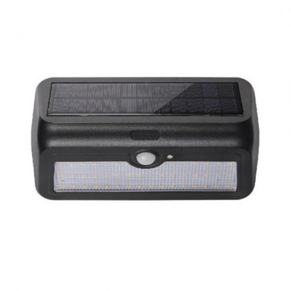 Світильник фасадний на сонячній батареї з датчиком руху Horoz SIRIUS-2 2W 4000K IP44
