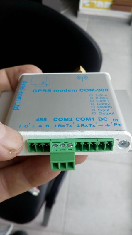Аналог GSM/GPRS модем SPARKLET для лічильників зелений тариф ACE6000, SL7000 (GPRS-модем СОМ-900/485)