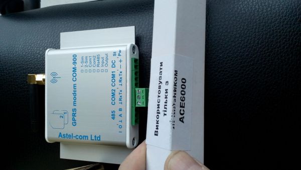 Аналог GSM/GPRS модем SPARKLET для лічильників зелений тариф ACE6000, SL7000 (GPRS-модем СОМ-900/485)