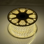 Светодиодная LED лента 220V SMD2835 120 IP67 теплый белый