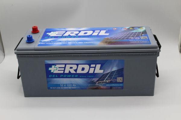 Акумуляторна батарея гелева 12V 100Ah Erdil GEL Batteries
