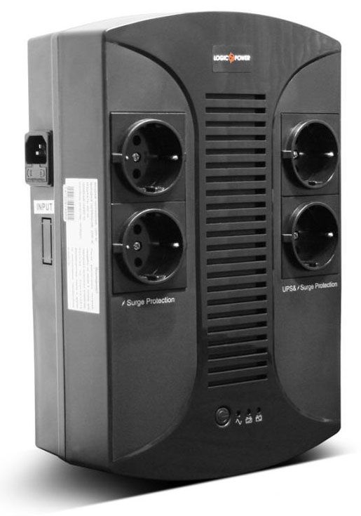 Лінійно інтерактивний ДБЖ UPS LogicPower LP 650VA-PS (390Вт)