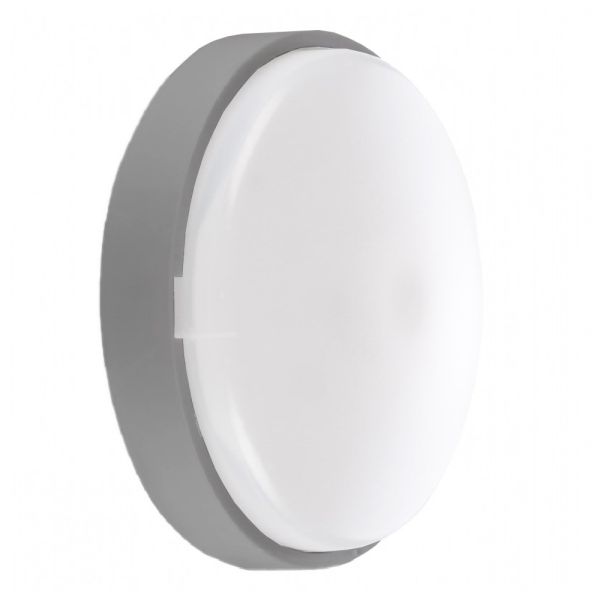 Светильник LED Violux ДББ ATOM UA MW sensor 22W 5000K IP44 серый