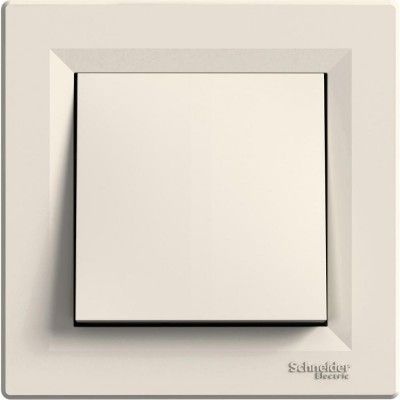 Переключатель перекрестный 1-клавишный кремовый Asfora Schneider Electric EPH0500123