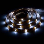 Светодиодная лента 5м 12V SMD5050 30 на метр IP65 Feron SANAN LS607 герметичная белый