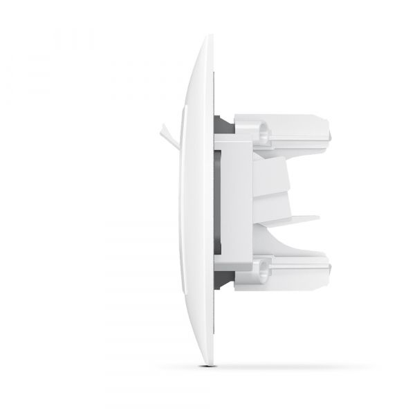 Розетка PC одинарная компьютерная белая TITANUM STANDARD