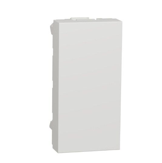 Заглушка 1 модуль Schneider Electric Unica New белый