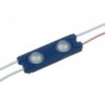 Світлодіодний модуль 12V SMD5730 0,72Вт 2 діода з лінзою IP65 Standart синій