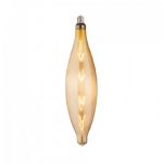 Лампа свiтлодiодна 8W E27 2200K filament Horoz ELLIPTIC Amber
