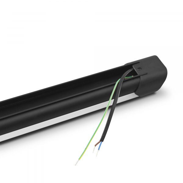 LED світильник лінійний VIDEX 72W 1.2М 5000K 220V чорний