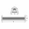 Світильник лінійний високопотужний 150W 5000K LINEAR HIGH POWER EUROLAMP LED
