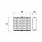 Прожектор модульний з відкритим радіатором 200W 5000K EUROLAMP LED